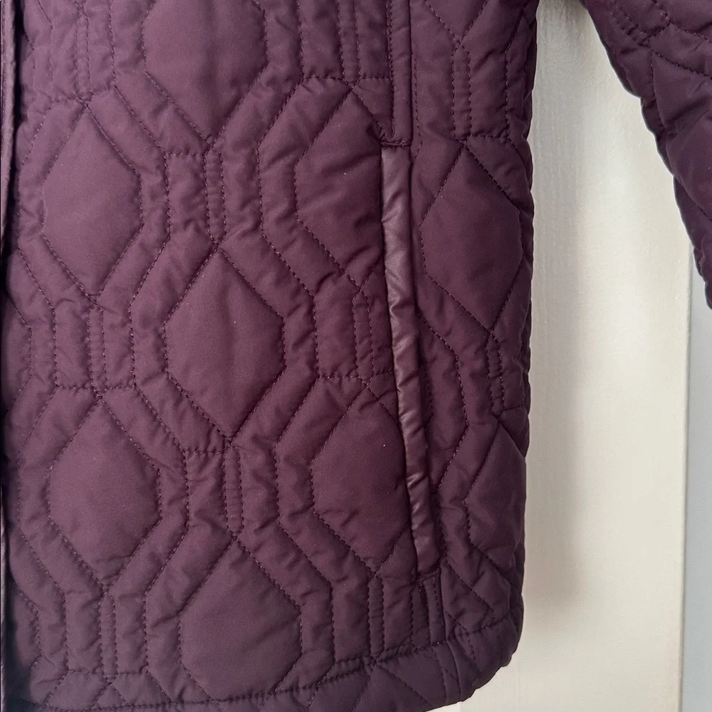 Lands End - Women's Quilted Jacket - Pockets - Picture 4 of 6